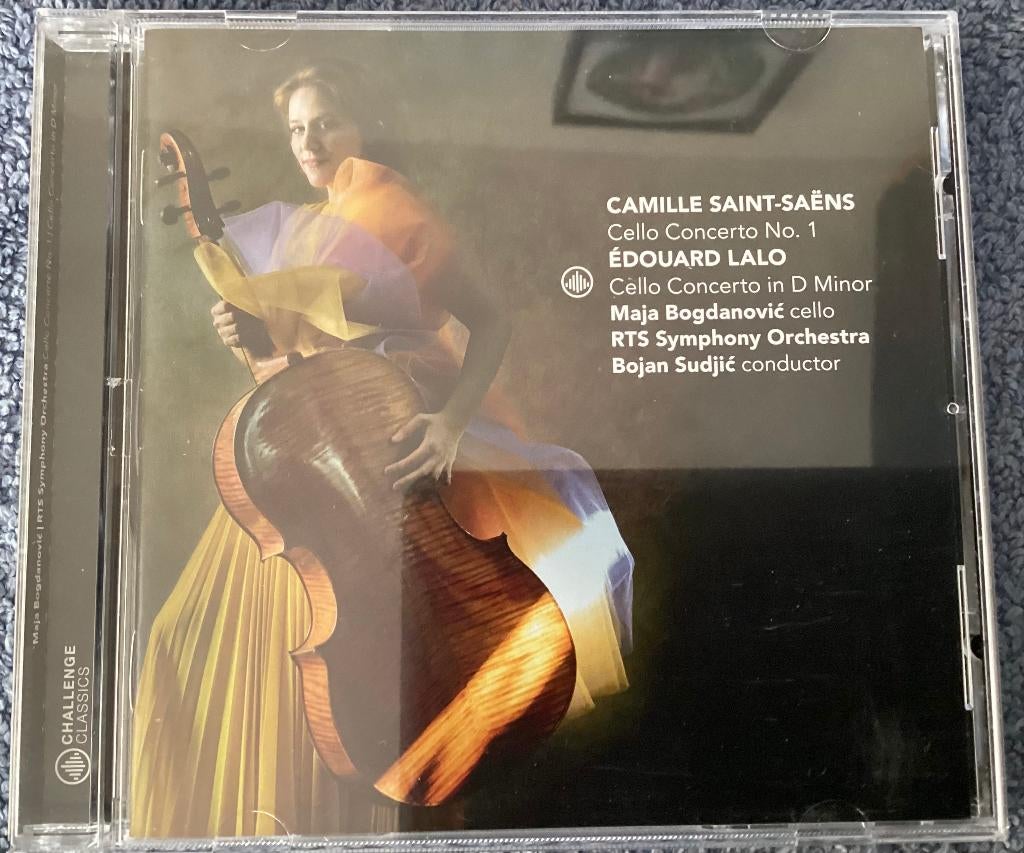 Camille Saint-Saëns Cello concerto no 1 Lalo, Sudjic CD, Ophalen of Verzenden, Romantiek, Gebruikt, Orkest of Ballet