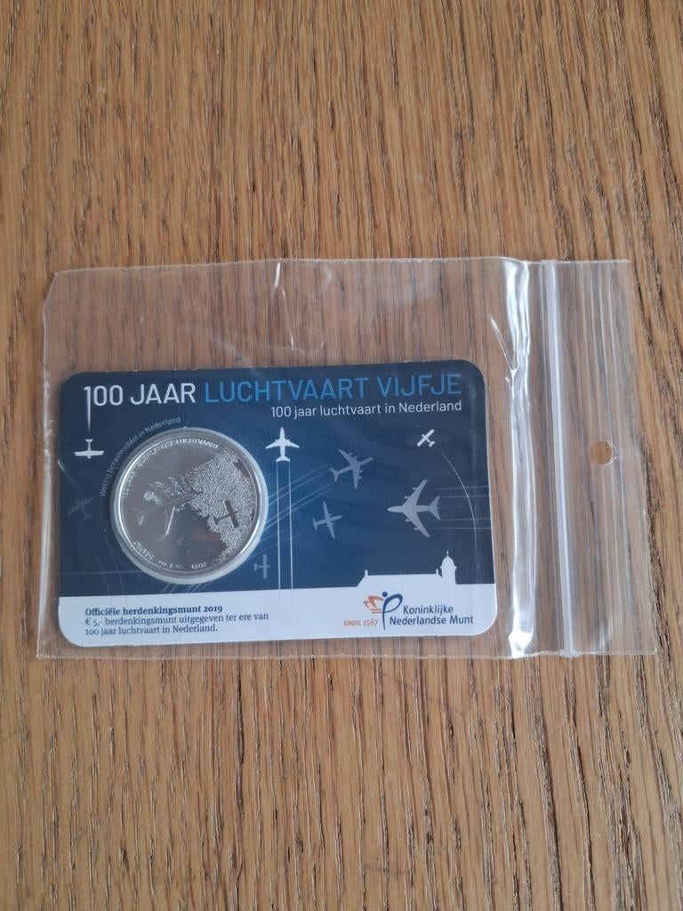 100 Jaar Luchtvaart Vijfje, Ophalen of Verzenden