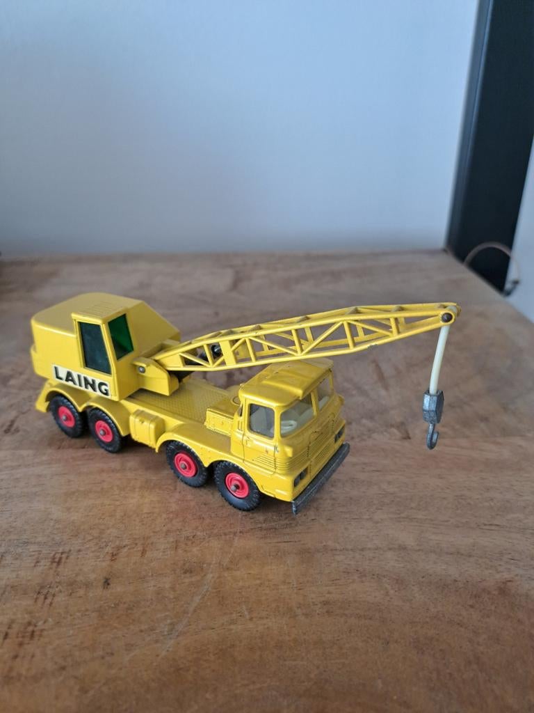 Matchbox lesney england model mobile crane, England, Ophalen of Verzenden, N.b, Bus of Vrachtwagen