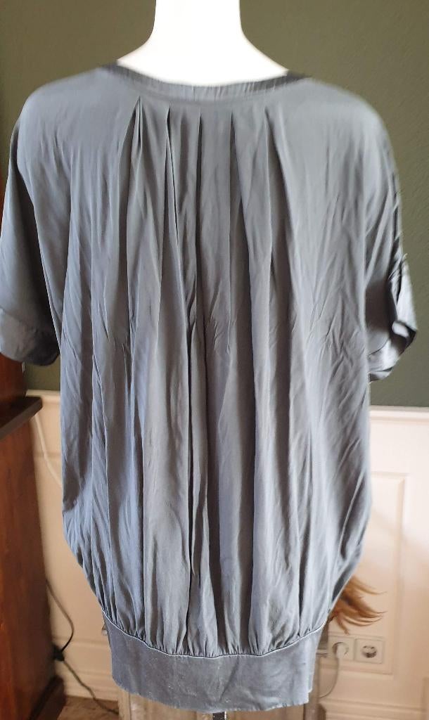 Vanilia mooie zijden top S 36 topje shirt, Kleding | Dames, Tops, Verzenden, Vanilia, Zo goed als nieuw, Korte mouw