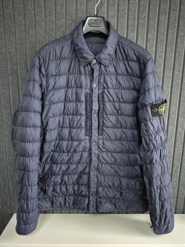Stone Island Garment Dyed Micro Yarn Down ( XL ), Blauw, Maat 56/58 (XL), Ophalen of Verzenden, Stone Island