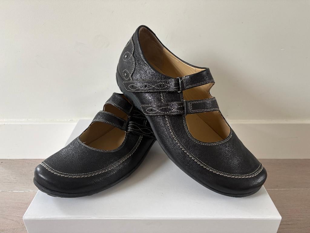 Schoenen van Durea mt 6 1/2 (39 1/2) wijdte G NIEUW!, Kleding | Dames, Schoenen, Schoenen met lage hakken, Zwart, Nieuw, Ophalen of Verzenden