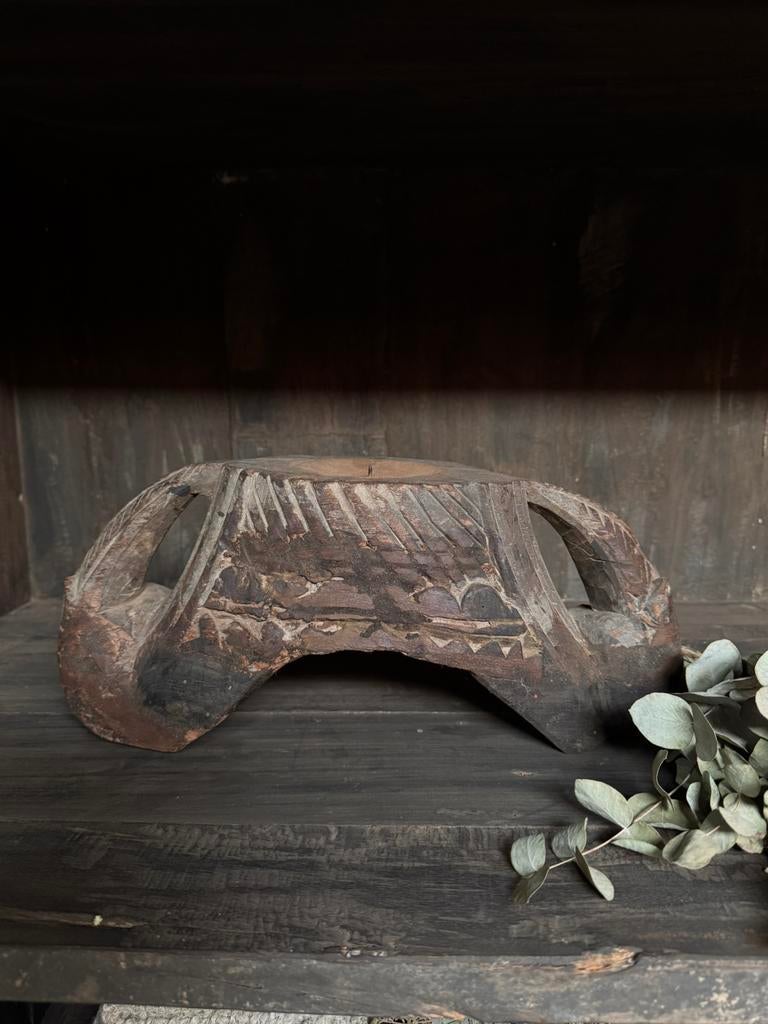 Ornament hout, Huis en Inrichting, Hout, Gebruikt, Ophalen of Verzenden, Landelijk