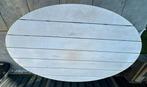 Tuintafel – 180 cm – geschikt voor 6 stoelen, Tuin en Terras, Tuintafels, Ophalen, Gebruikt, Ovaal, Aluminium