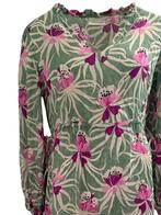 Fabienne Chapot jurk L, Ophalen of Verzenden, Zo goed als nieuw, Onder de knie, Groen