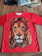 Marokko WK 2018 shirt met leeuw - Oranje, Onbekend, Ophalen of Verzenden, Gedragen, Overige maten