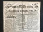 oude krant Nieuwe Amsterdamsche Courant, 1833, Ophalen of Verzenden, Voor 1920, Krant