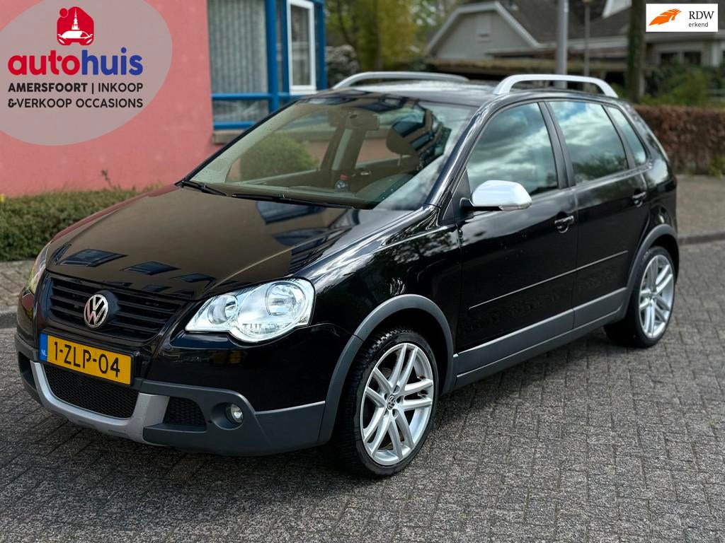 Volkswagen Polo Cross 1.4-16V Edition, Voorwielaandrijving, 15 km/l, Gebruikt, Zwart