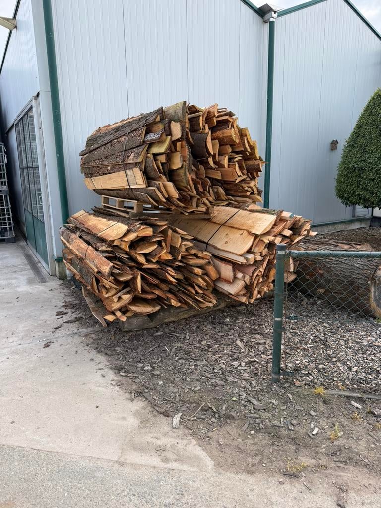 2,5 kuub haardhout voor 150 euro op=op, Tuin en Terras, Haardhout, Minder dan 3 m³, Ophalen, Overige houtsoorten, Stammen