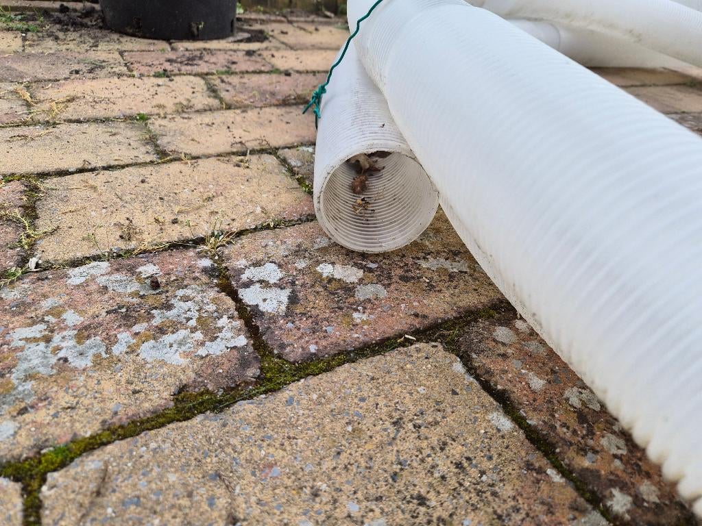 Grote plastic flexibele buis, Ophalen, Afvoer, Pvc, 6 meter of meer