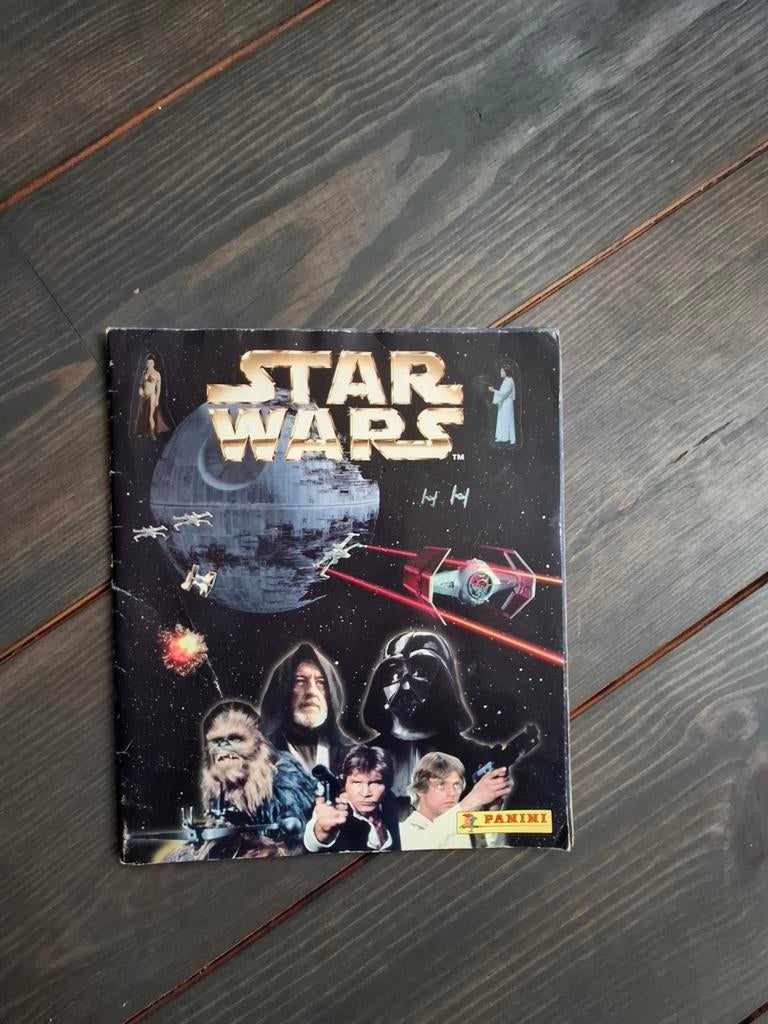 Star Wars Panini verzamelalbum 1997, Ophalen of Verzenden, Zo goed als nieuw, Boek of Poster