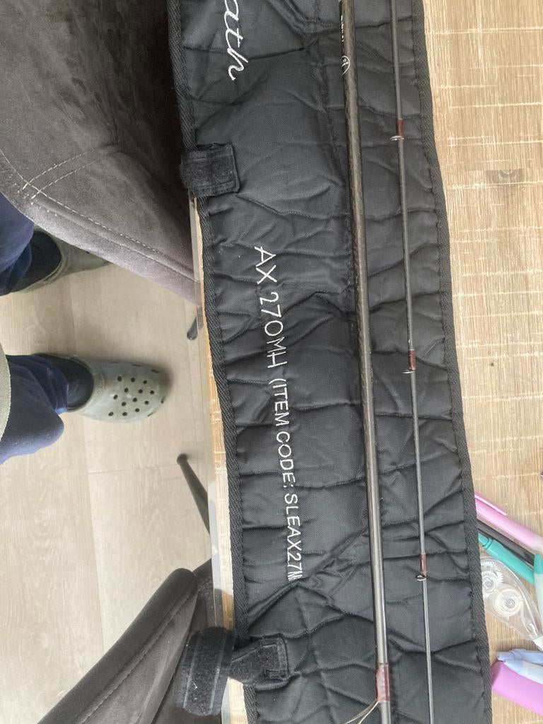 Shimano lesart, Ophalen, Zo goed als nieuw, Werphengel