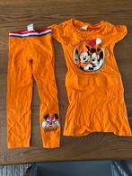 Meisje jurk en legging maat 104/110 Koningsdag oranje, Kinderen en Baby's, Kinderkleding | Maat 104, Ophalen of Verzenden, Gebruikt