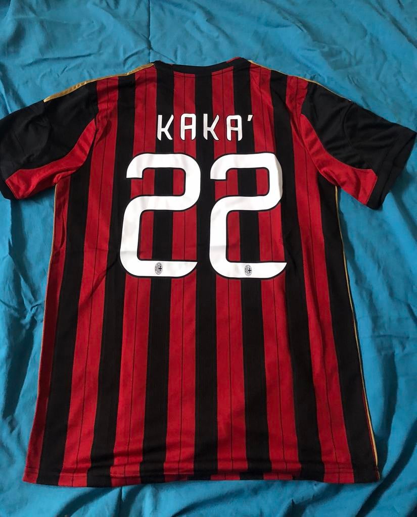 Kaka AC Milan retro voetbalshirt maat L, Verzamelen, Sportartikelen en Voetbal, Ophalen of Verzenden, Zo goed als nieuw, Buitenlandse clubs