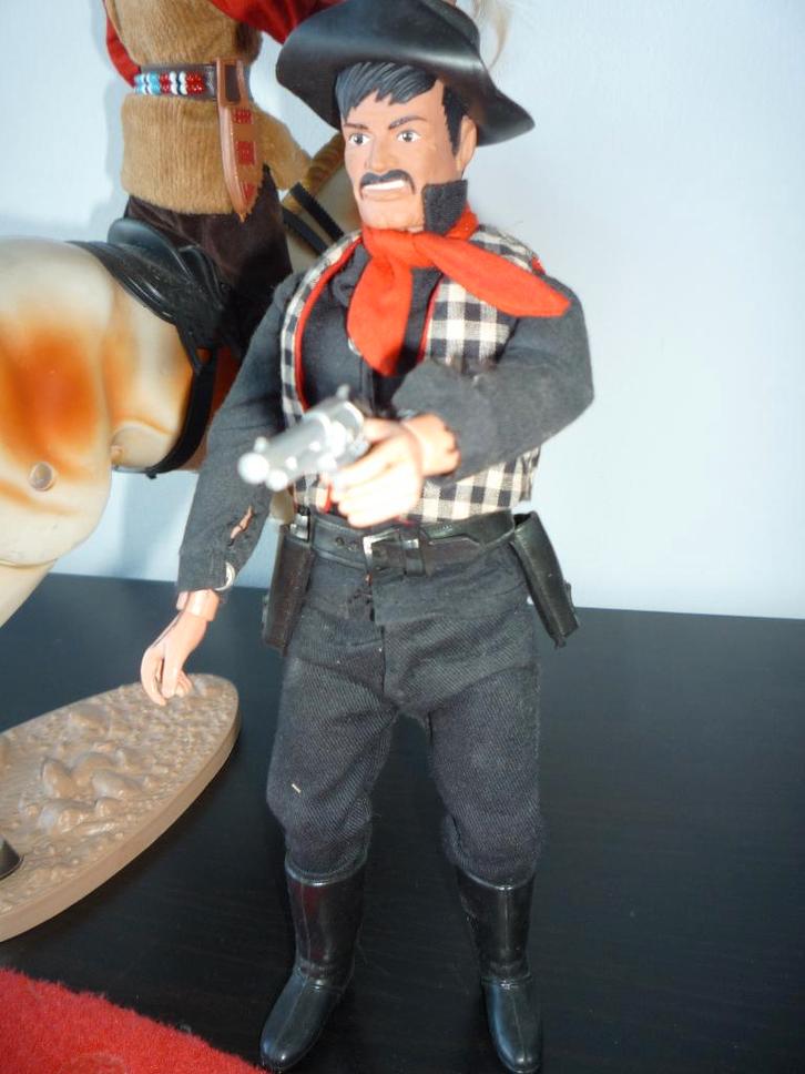 butch cavendish pop van lone ranger 1973, Verzamelen, Poppen, Zo goed als nieuw, Pop, Ophalen of Verzenden