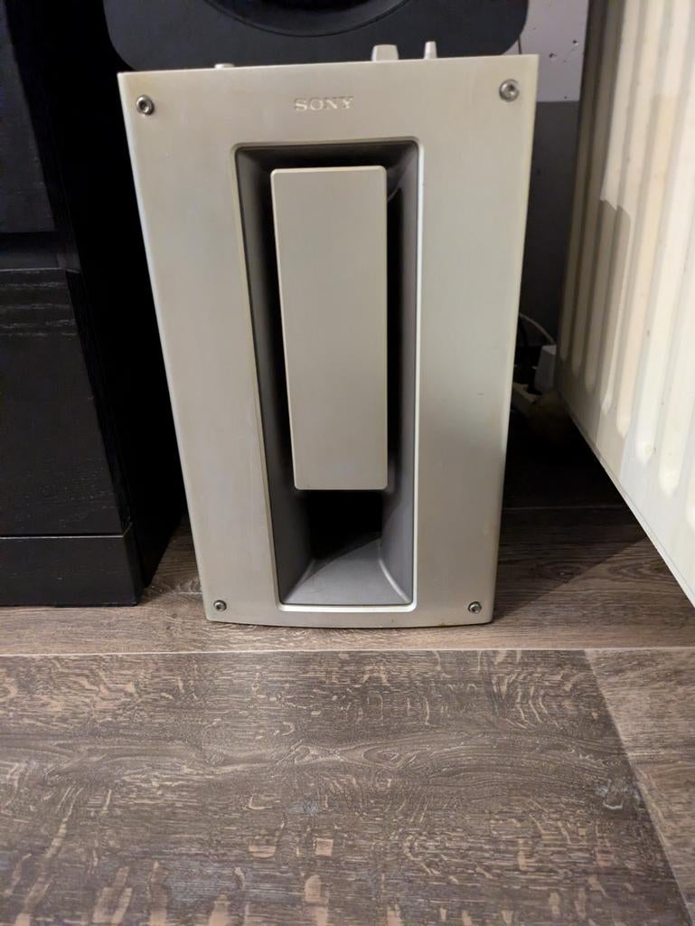 Sony Surroundset met 5 hoge druk boxen, woofer en beugels, Ophalen of Verzenden, Gebruikt