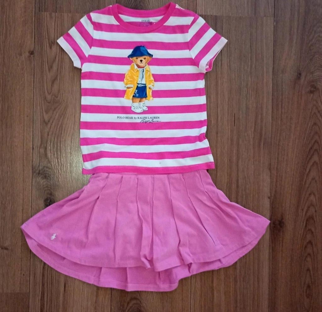 Polo ralp lauren set maat 104, Ophalen of Verzenden, Zo goed als nieuw, Jongen