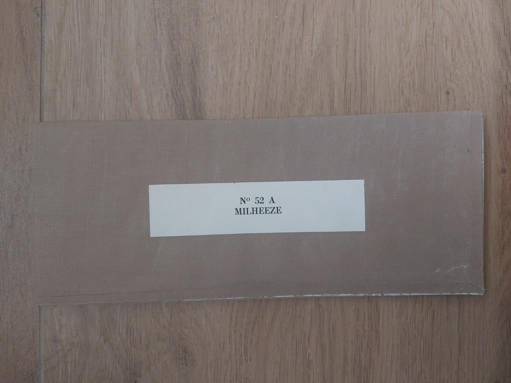 52A Milheeze De Rips Stippelberg Westerbeek Stafkaart 1967, Topografische Dienst Nederland, Ophalen of Verzenden, 1800 tot 2000
