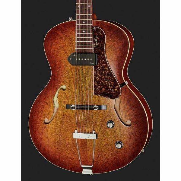 Godin 5th Avenue Kingpin Archtop Gitaar cognac sunburst, Muziek en Instrumenten, Snaarinstrumenten | Gitaren | Elektrisch, Zo goed als nieuw