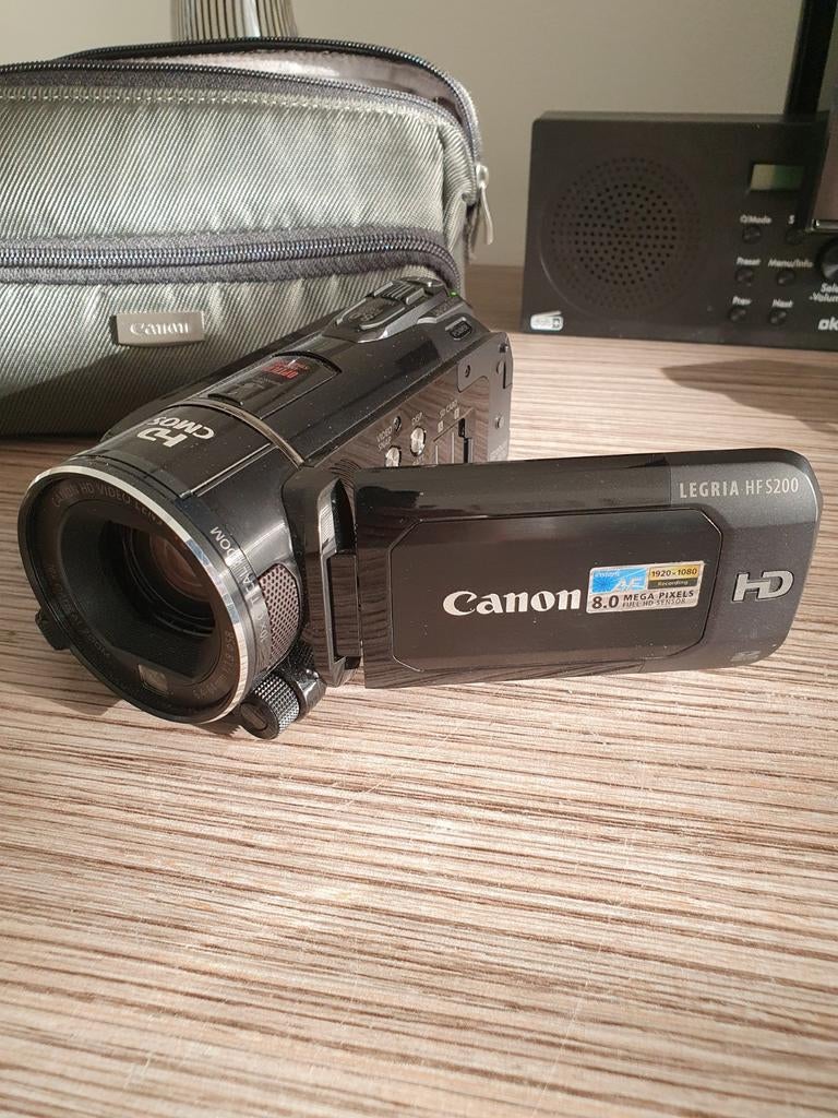 Nieuwe canon full hd camera, Audio, Tv en Foto, Videocamera's Digitaal, Full HD, Canon, 20x of meer, Nieuw