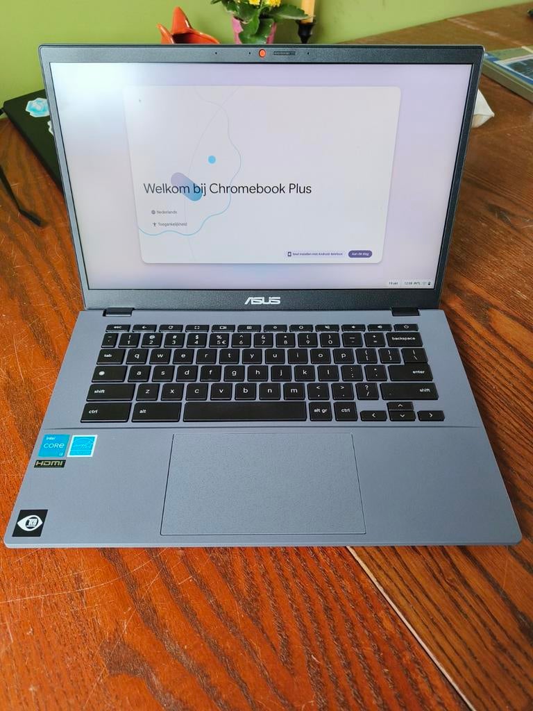 ASUS Chromebook Plus CX3402CB, Computers en Software, Chromebooks, 14 inch, 4 GB of minder, 64 GB, Ophalen of Verzenden