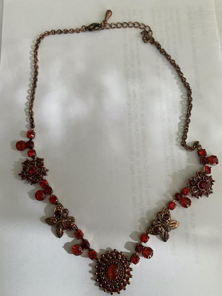 ketting, Sieraden, Tassen en Uiterlijk, Kettingen, Kunststof, Verstelbaar, Ophalen of Verzenden, Zo goed als nieuw