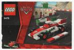 lego 9478-1 lego Cars 2 Francesco Bernoulli (2012), Ophalen of Verzenden, Gebruikt, Complete set, Lego