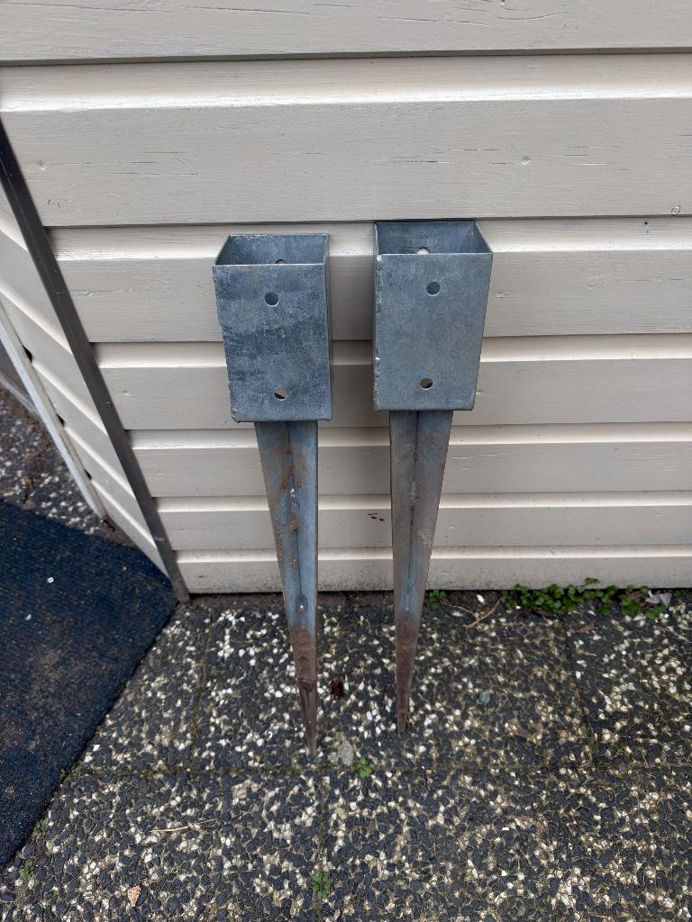 Paalhouder 90x90mm, Ophalen, Nieuw, Minder dan 180 cm, Palen