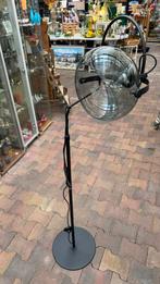 Moderne Vloerlamp met Glazen Bol - Zwart Metaal, Ophalen of Verzenden, Gebruikt, Glas, 150 tot 200 cm