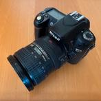 Nikon D80 met AF-S Nikkor 18-200mm lens, Ophalen, Gebruikt, Spiegelreflex, 10 Megapixel