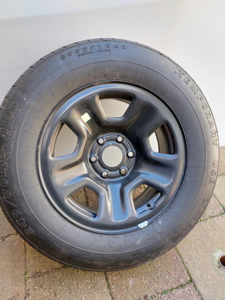 Reserve wiel Dodge ram, Auto-onderdelen, Ophalen, Nieuw, Zomerbanden, Banden en Velgen