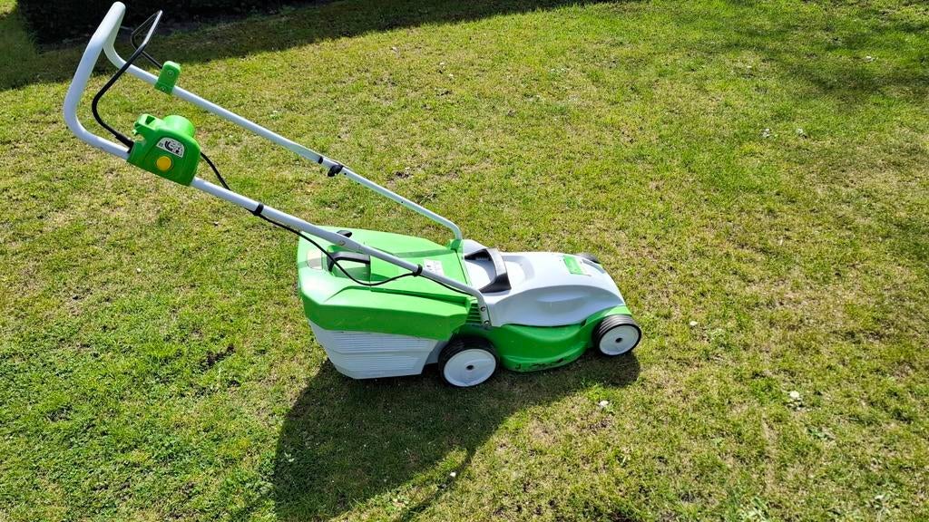 Viking ME 235.0 Elektrische Grasmaaier, Tuin en Terras, Grasmaaiers, Gebruikt, Elektrische grasmaaier, Ophalen of Verzenden, Opvangbak