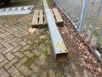 Zware stalen koker 150x150 mm – 3,70 m – wanddikte 7 mm, Ophalen, Zo goed als nieuw, IJzer
