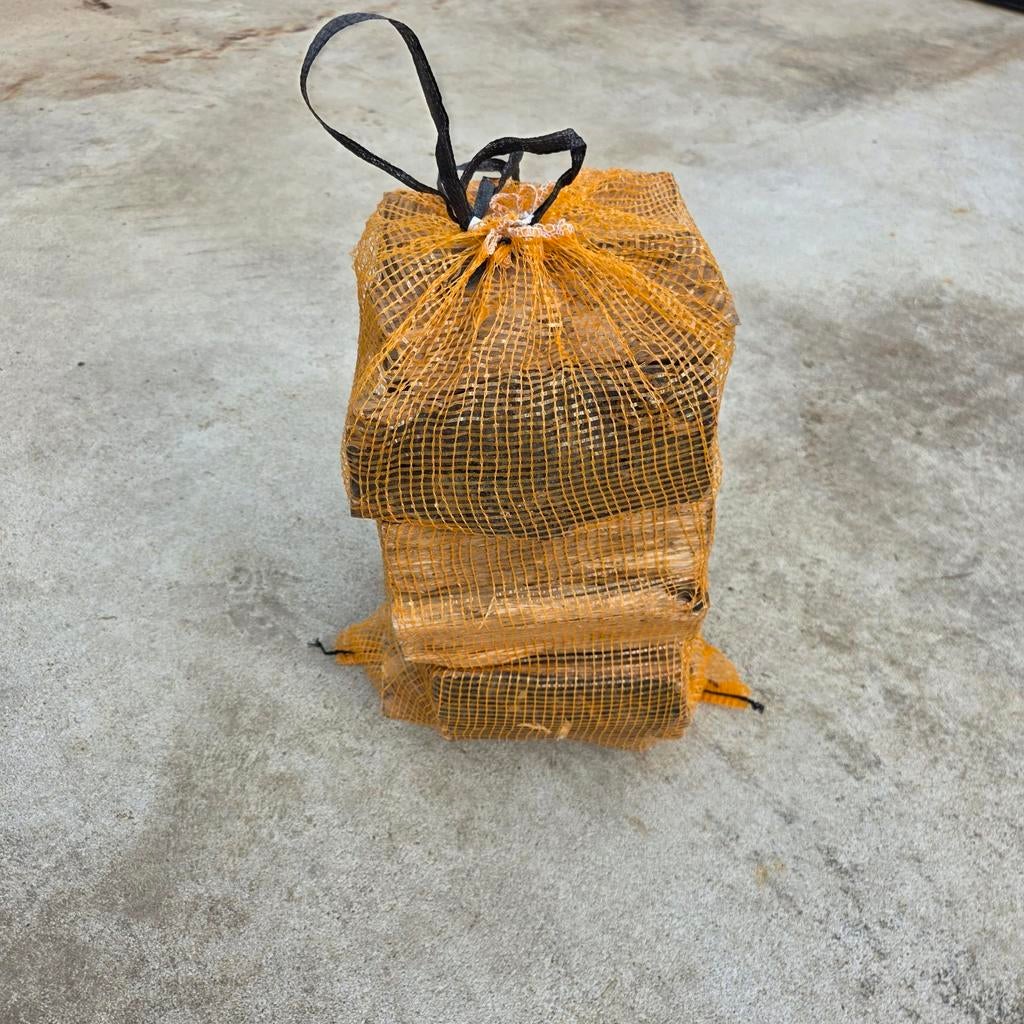 Zak - net haardhout beuken 40L 22kg, Tuin en Terras, Haardhout, Minder dan 3 m³, Ophalen of Verzenden