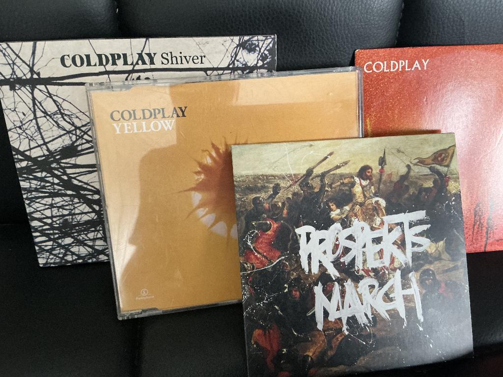 Vier CD-singles Coldplay, 2 t/m 5 singles, Verzenden, Zo goed als nieuw, Pop