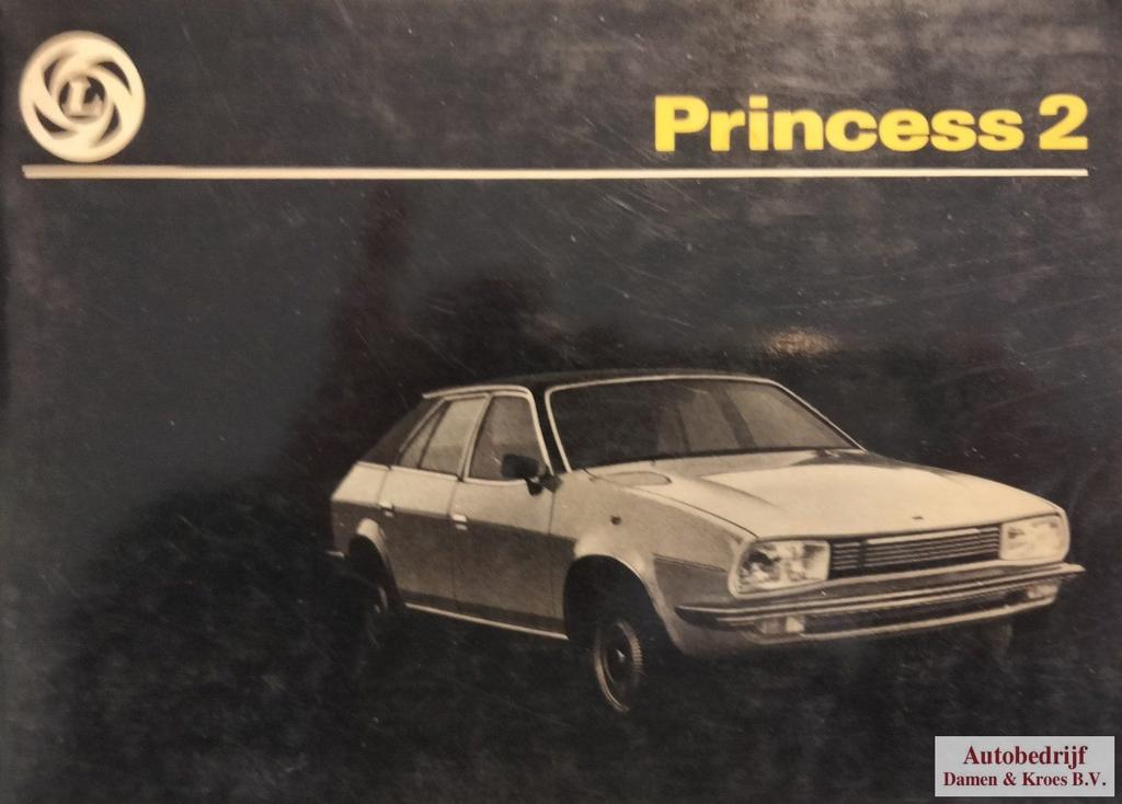 Handboek Princess 2 modellen 1700, 2000, 2200 Instructieboek, Ophalen of Verzenden