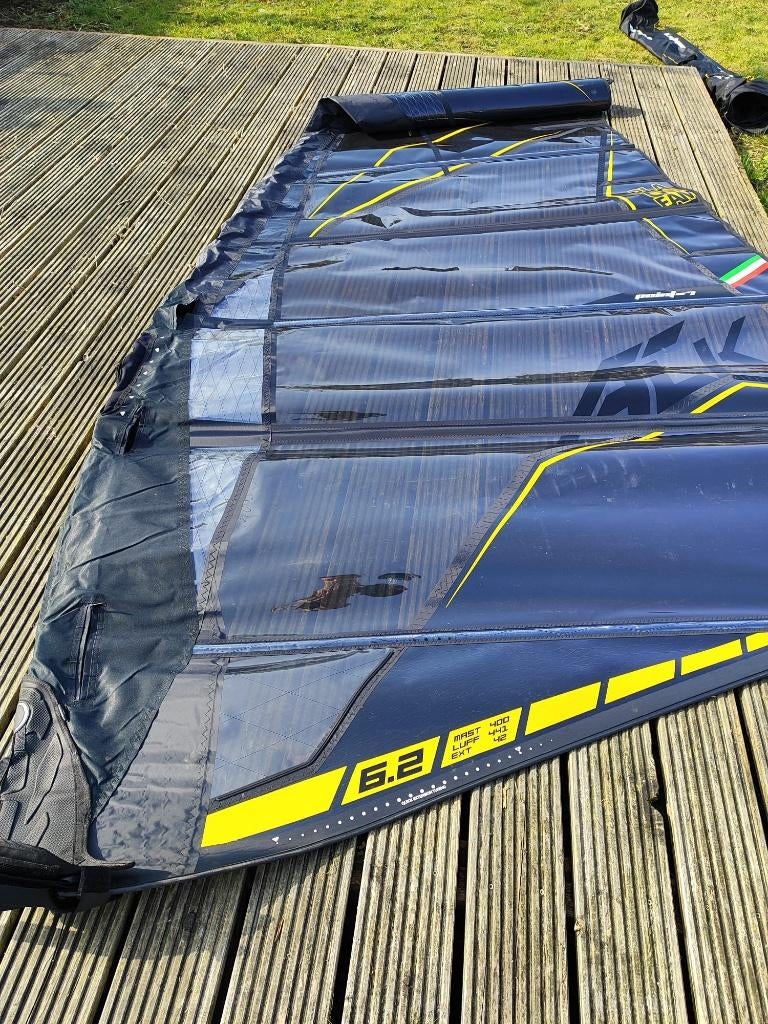 Quiver Point7 Gaastra Tabou slalom + wave [Weggeefprijzen], Ophalen, Gebruikt, Met draagtas, Minder dan 250 cm