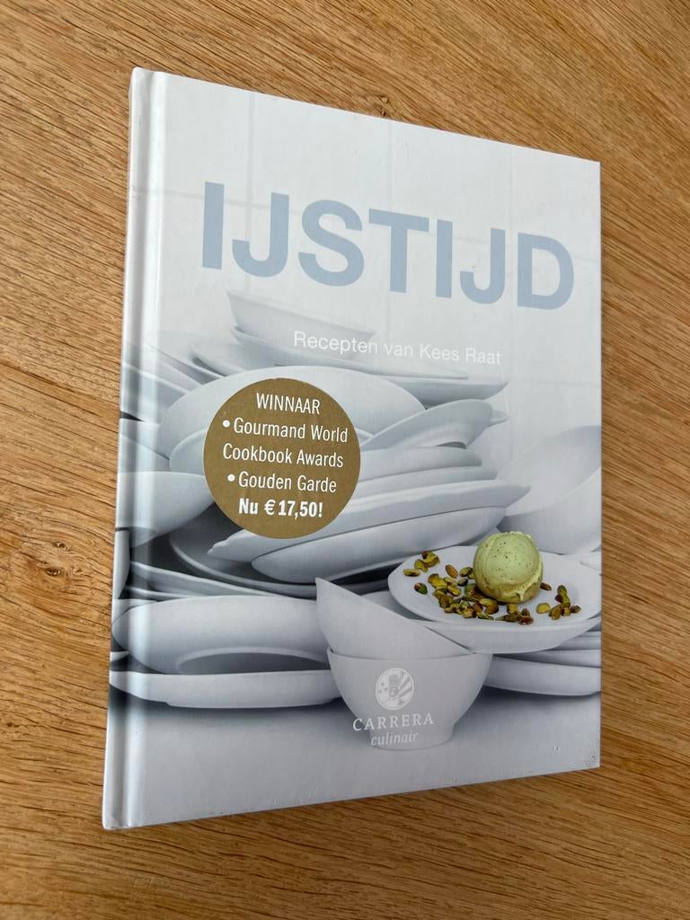 IJSTIJD van Kees Raat, Boeken, Kookboeken, Ophalen of Verzenden, Gelezen, Overige gebieden, Taart, Gebak en Desserts