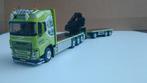 Tekno Haprekon Volvo FH04 XL met kraan, Hobby en Vrije tijd, Modelauto's | 1:50, Ophalen of Verzenden, Nieuw, Bus of Vrachtwagen