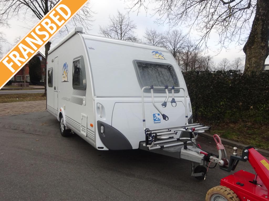 Knaus Azur 450 Met Mover en Luifel, Caravans en Kamperen, Rondzit, Schokbreker, Bedrijf, Overige typen