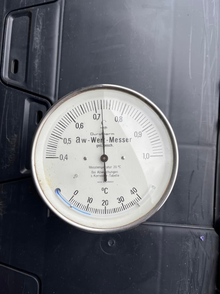Authentieke Lufft Thermometer & Vochtmeter - Duits Fabricaat, Ophalen of Verzenden, Gebruikt