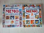 Oud Hollands Memo 1 en 2 - Nostalgisch Memospel, Ophalen of Verzenden, Minder dan 500 stukjes, Gebruikt, Overige typen