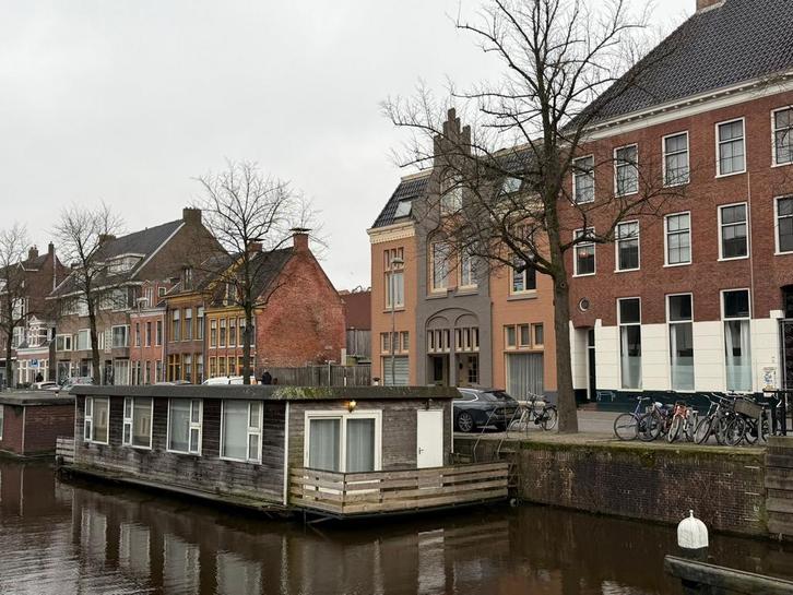 Woonboot t.k. in het centrum van Groningen met ligplaats., Huizen en Kamers, Woonboten te koop, Groningen, Verkoop zonder makelaar