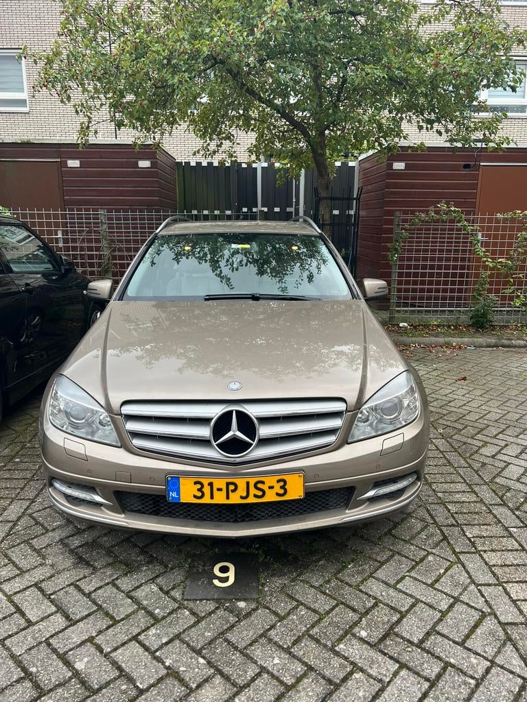Mercedes c220 station avantgarden, Auto's, Volvo, 1800 kg, Beige, 4 cilinders, Diesel