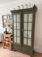 Mooie landelijke servieskast - Groen, Ophalen, Gebruikt