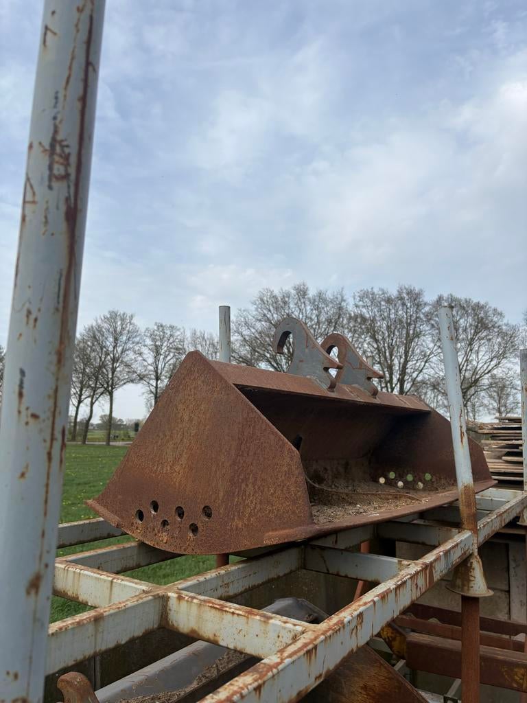 Slotenbak Mecalac 7MWR, Zakelijke goederen, Machines en Bouw | Kranen en Graafmachines, Ophalen, Overige typen