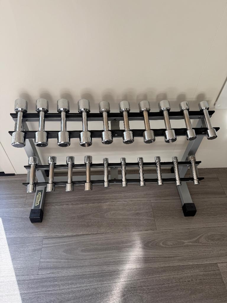 dumbbells Technogym, Ophalen, Gebruikt, Armen, Dumbbell