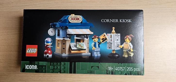 LEGO 40757 Corner Kiosk, Kinderen en Baby's, Speelgoed | Duplo en Lego, Nieuw, Lego, Complete set, Ophalen of Verzenden