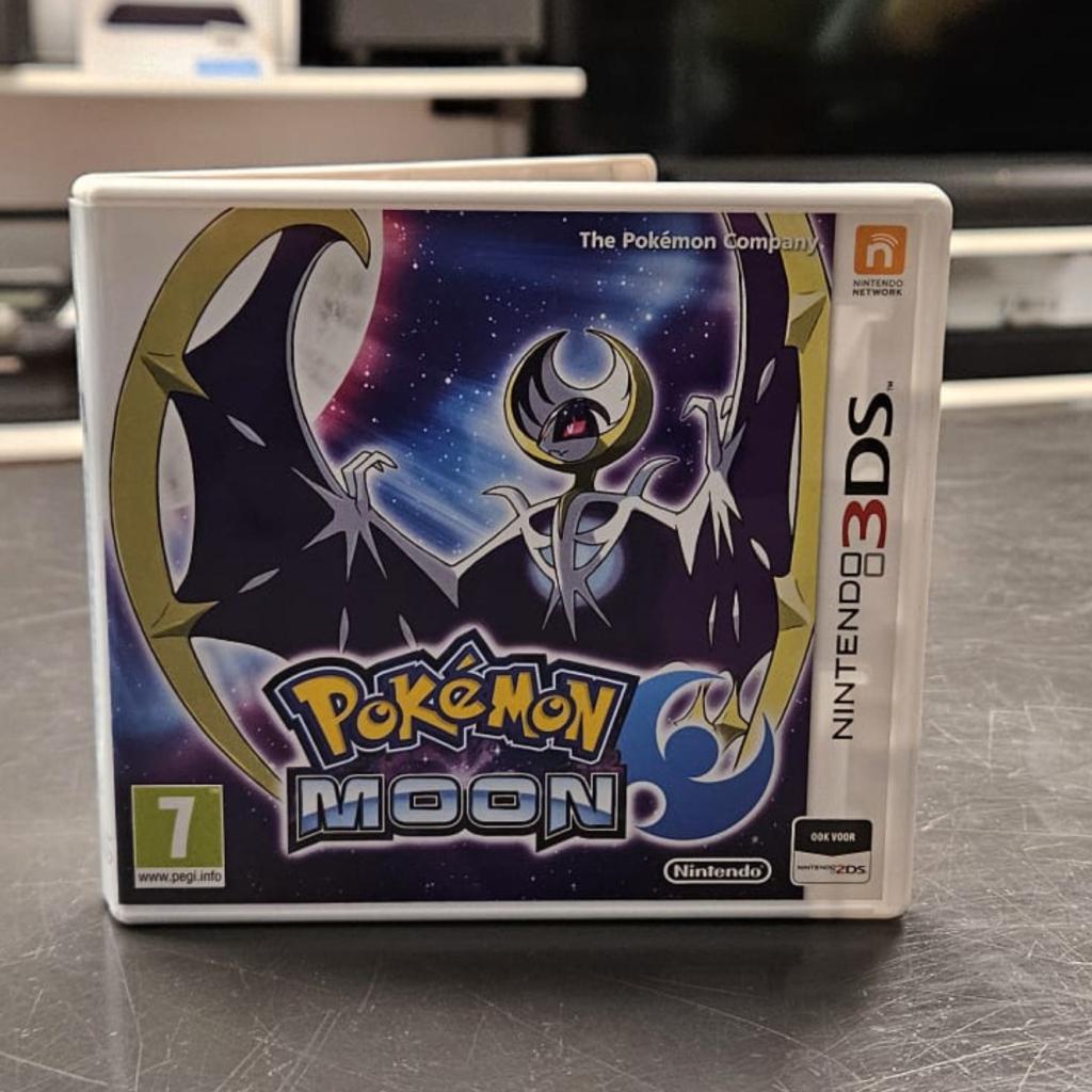 Nintendo 3DS Game | Pokemon Moon, Spelcomputers en Games, Nintendo, Gebruikt, Support@nintendo.com, 11-1 Hokotate-cho, Kamitoba, Minami-ku
Kyoto 601-8501
Japan