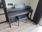 Roland HP702 digitale piano Charcoal Black zo goed als nieuw, Ophalen, Zo goed als nieuw, Zwart, Piano